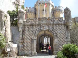 Отдых в Португалии замок Пена 